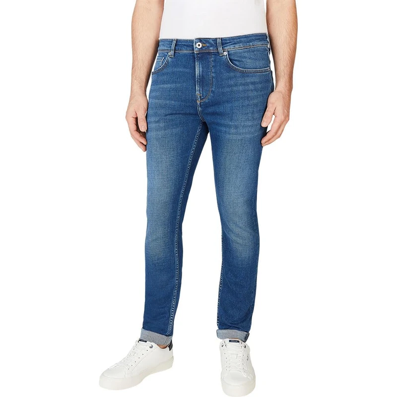 Pepe Jeans Men's Skinny Jeans, Blue (Denim-HX3), 34W x 32L