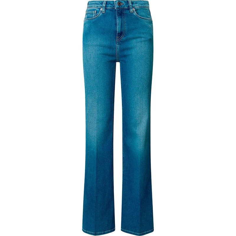 Pepe Jeans Women's Flare HW Jeans, Blue (Denim-NC2), 26W x 32L