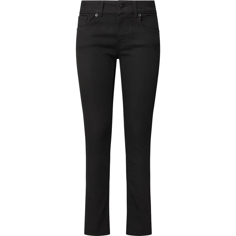 Pepe Jeans Women's SLIM JEANS LW, Black (Denim-XM7), 25W / 34L - Image 1