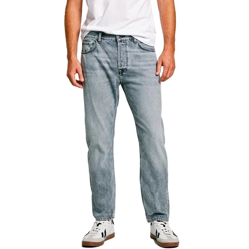 Pepe Jeans Men's Straight Jeans, Black (Denim-UM6), 32 W/34 L
