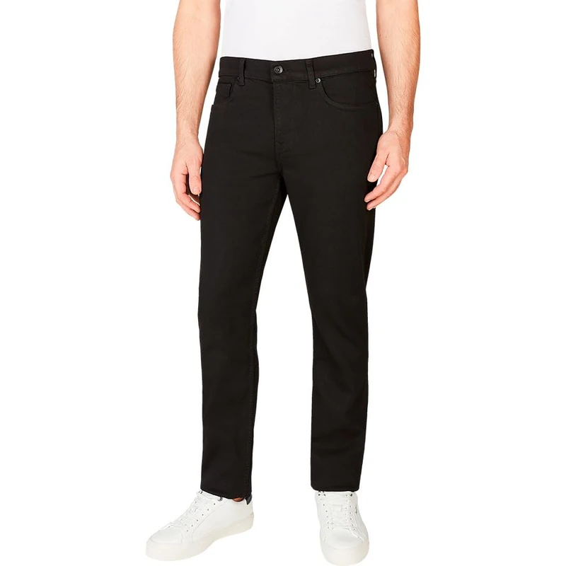 Pepe Jeans Men's Slim Jeans, Black (Denim-XM9), 32W x 32L