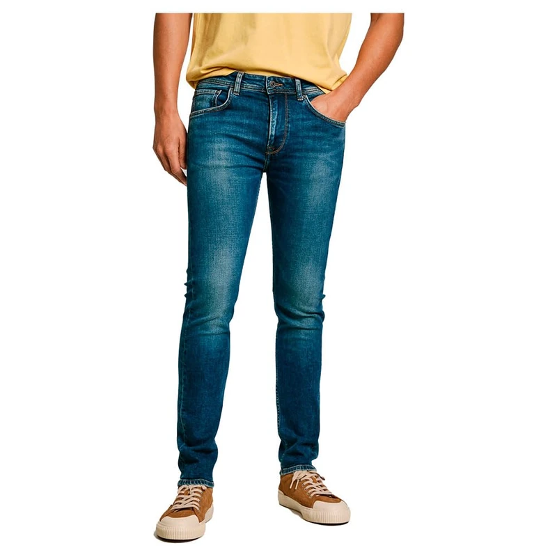 Pepe Jeans Men's STRAIGHT JEANS, Blue (Denim-EF5), 33W x 34L