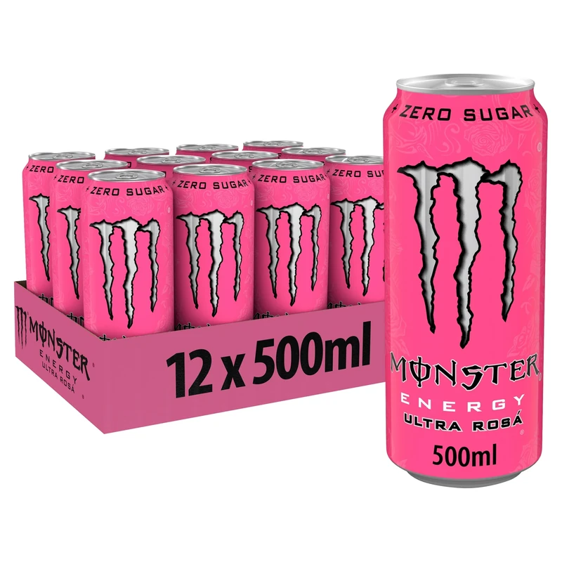 Monster Ultra Rosa 12 x 500 ml