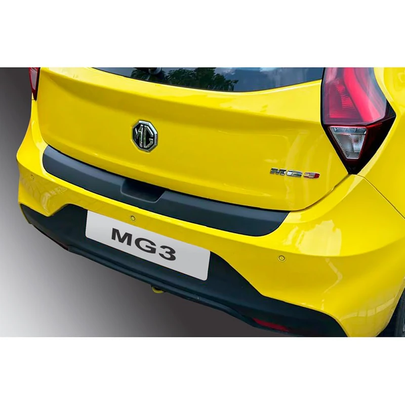 RGM ABS Rear bumper protector compatible with MG 3 Facelift 2018-2023 Black
