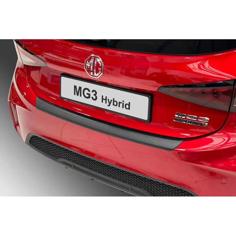 RGM ABS Rear bumper protector compatible with MG 3 Hybrid+ 2024- Black