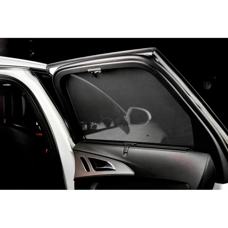 Set Car Shades (rear side doors) compatible with Mercedes GLB (X247) 2019- & EQB (X243) 2021- (2-pieces) Custom-Fit Sunshades for Cars