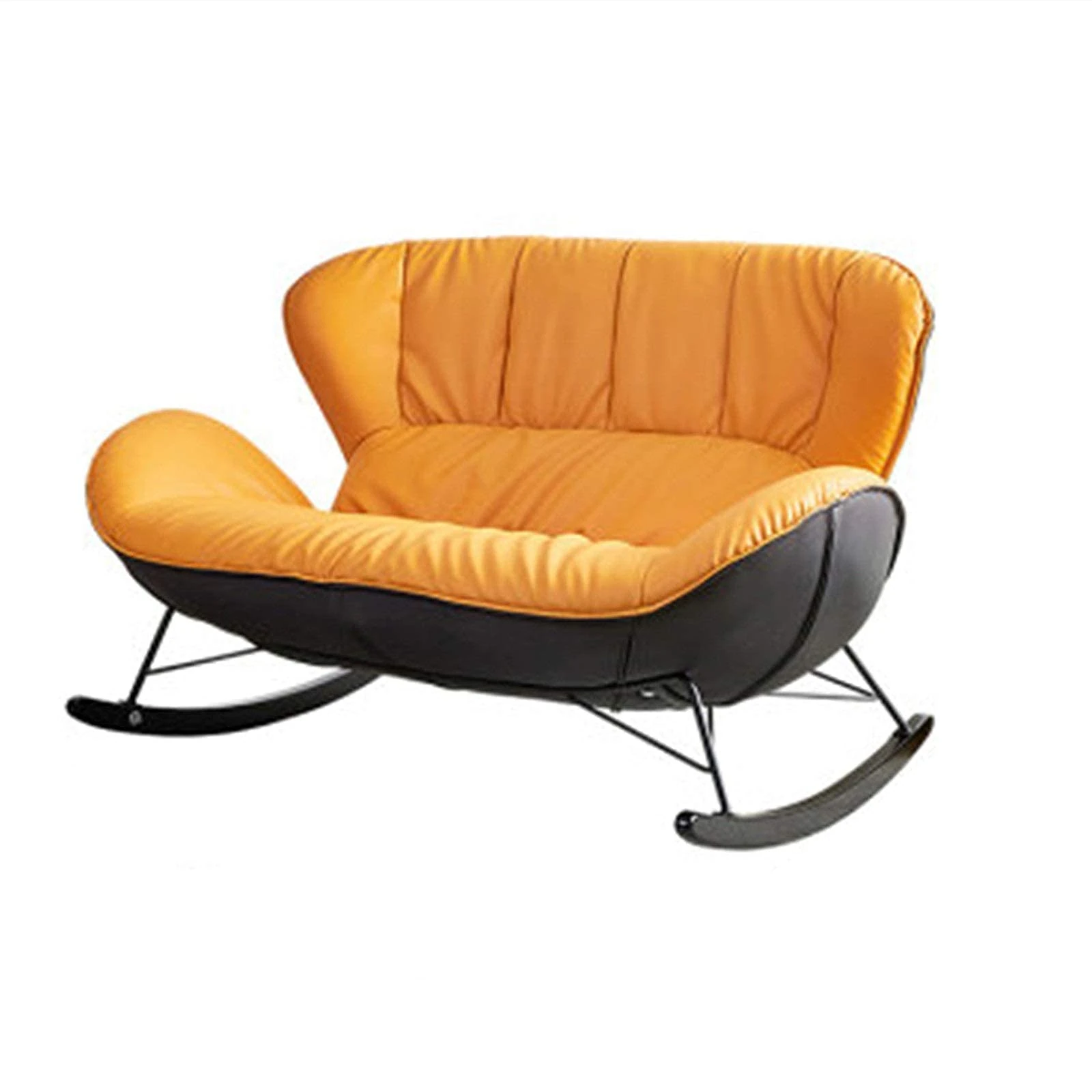 HBNING s Double Recliner Adult Lazy Sofa Nordic Home Living Room Balcony Lounge Chair Simple Rocking