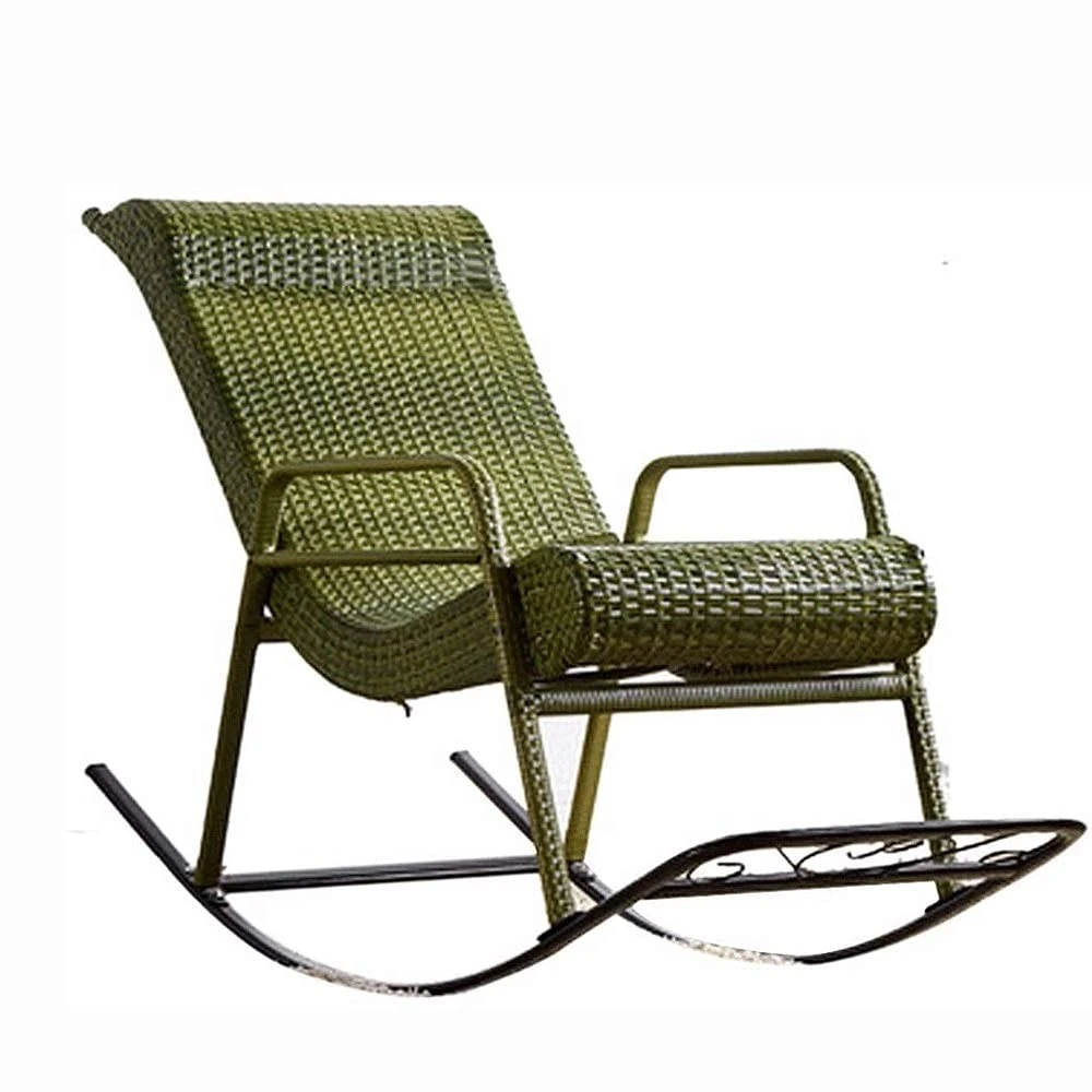HBNING Adult Siesta,Natural Rattan Chair,Stylish Lounge Chair Back Rocker Outdoor Balcony Lazy Chair,Breathable And Cool Stable And Environmental Prot