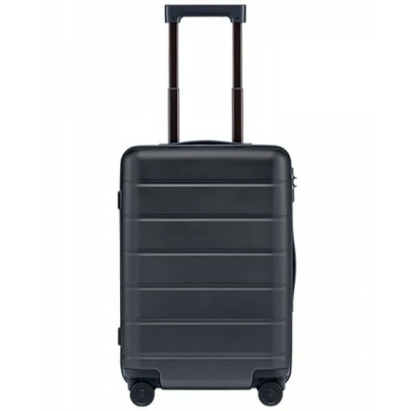 XIAOMI Luggage Classic Pro & Aluminium - 20-28 inch, Heavy Duty Zippers, TSA Locks, 4:6 Opening Ratio, Corner Protection Technology for Stress-Free Travel, Black, 20, Classic Pro