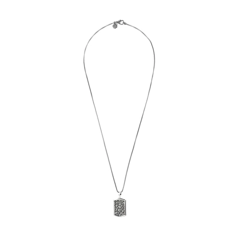 Albert M. Men's Necklace WSOX00467.S - Silver Color