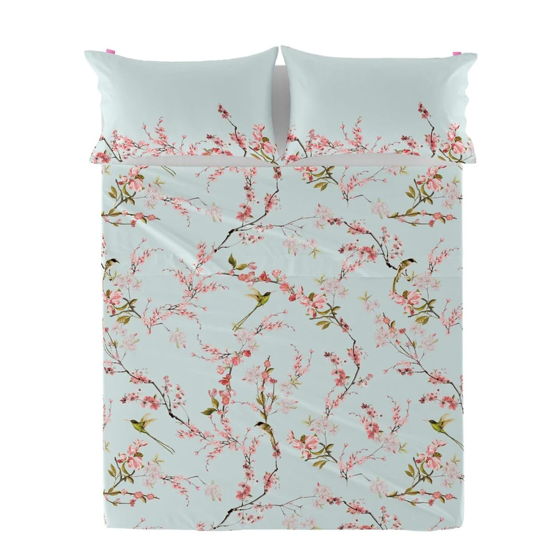 HappyFriday Chinoiserie Top Sheet Multicolor 160 x 270 cm (Asian/Oriental)