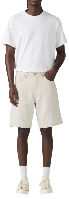 Levi's Men's 468 Stay Loose Shorts - Ecru Journal 34W