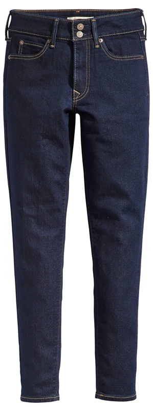 Levi's Women's 711 Double Button Jeans, Cast Shadows, 26W x 32L