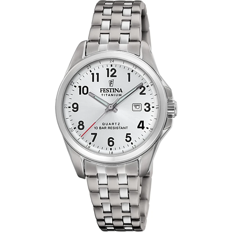 Festina Ladies Titanium Watch with Titanium Bracelet F20697/1