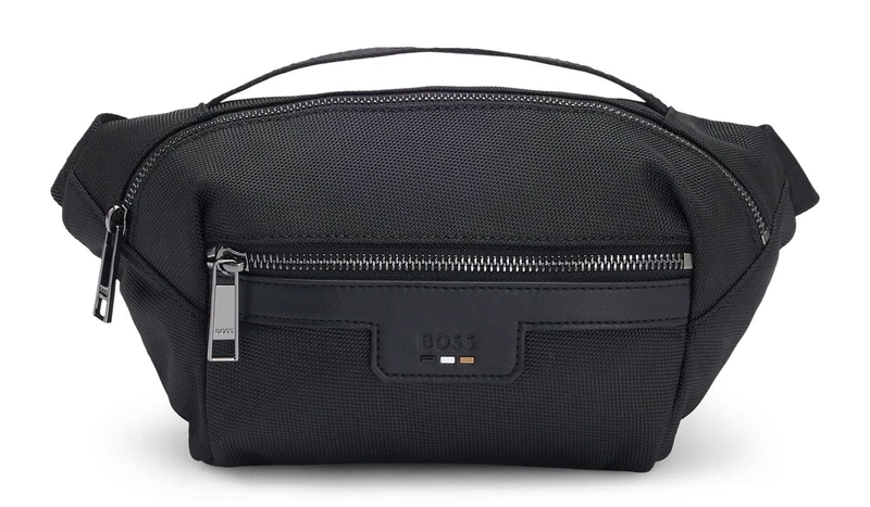 BOSS Men's Ray N Bumbag Belt_Bag_Man, Black, One Size