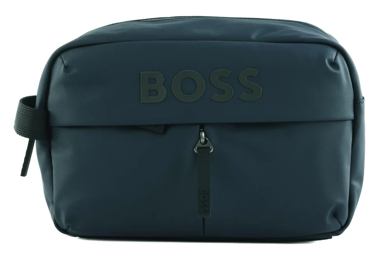 BOSS Men's Stormy Washbag, Dark Blue, One Size