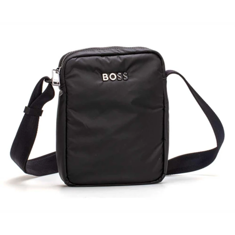 BOSS Men's Catch EVO NS Zip Reporter_With_Zip, Black, One Size