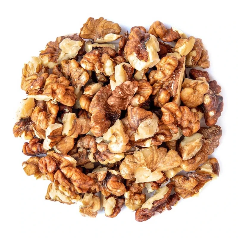 Walnut Pieces 500g – Chopped Walnuts Nibs 10-15mm Wal Nut Piece Broken Crushed Californian Natural Raw Nuts Cooking Baking Salads Desserts Cakes Blending Breakfast Bulk (Packaging May Vary) PURIMA