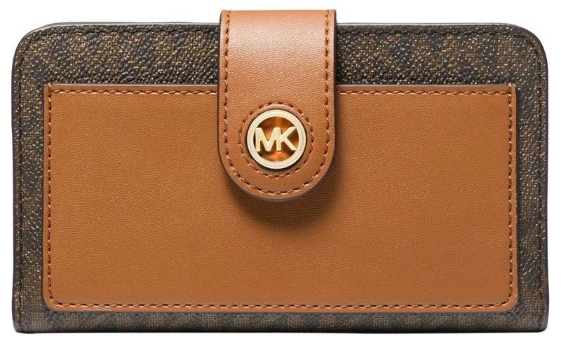 Michael Kors 32S4G0KF6B-252 MD TAB PCKT BIFOLD Female BRN/ACORN Size One Size