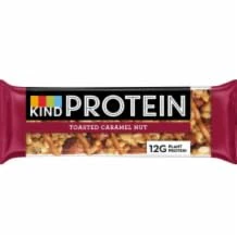DhaKind Toasted Caramel Peanut Protein Bars 12x50g(6) MAS