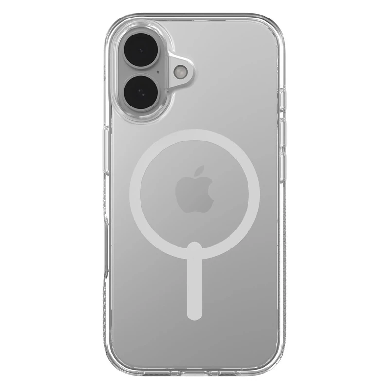 ZAGG Crystal Palace Snap Graphene-Reinforced Case for iPhone 16 Pro [6.3-Inch], MagSafe Compatible, Anti-Yellowing, Scratch-Resistant, Shockproof Phone Back Cover (Transparent)