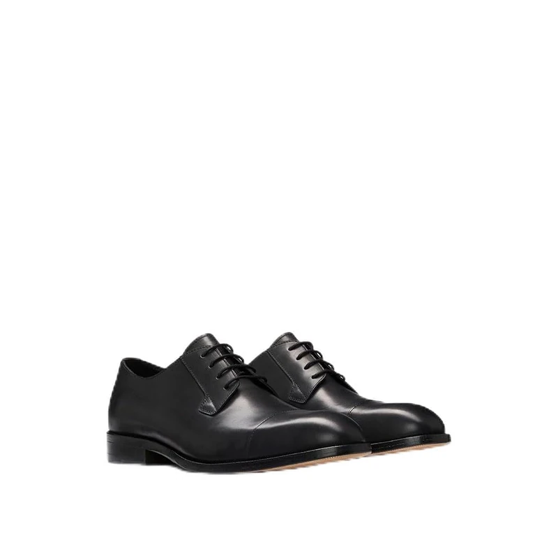BOSS Men's Limber Derby Shoes - Black, 7.5 UK