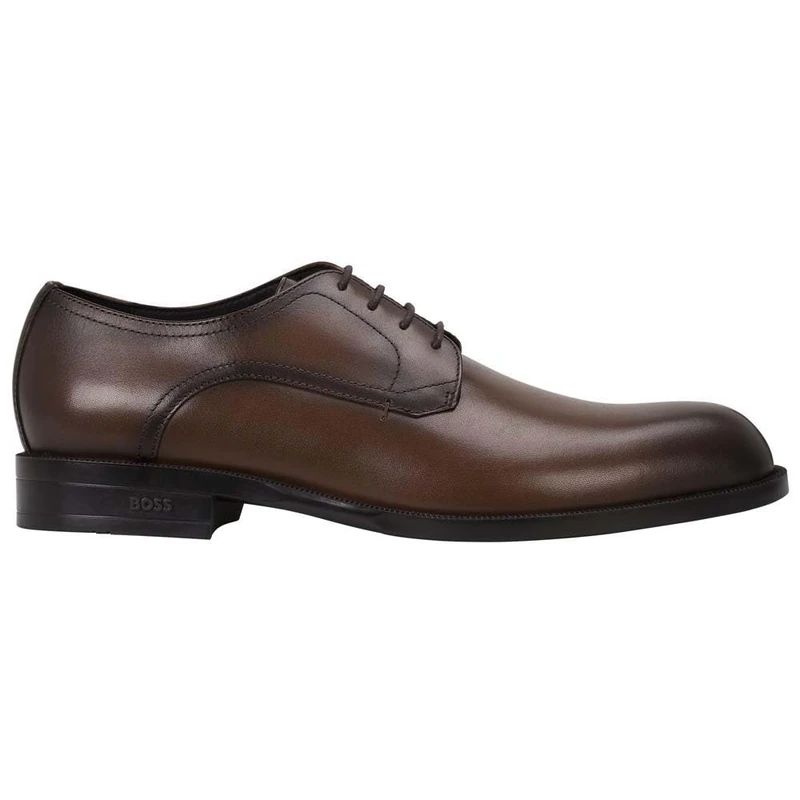 BOSS Tayil_Derb_bunl, Men Derby, Dark Brown,