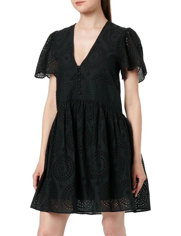 BOSS Women's C_Debrody 10270408 01 Dresses, Black001, 18