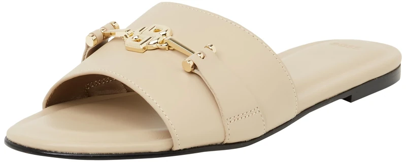 BOSS Women's Emberlyn_Slid10_VCHB Slide, Medium Beige, 7 UK
