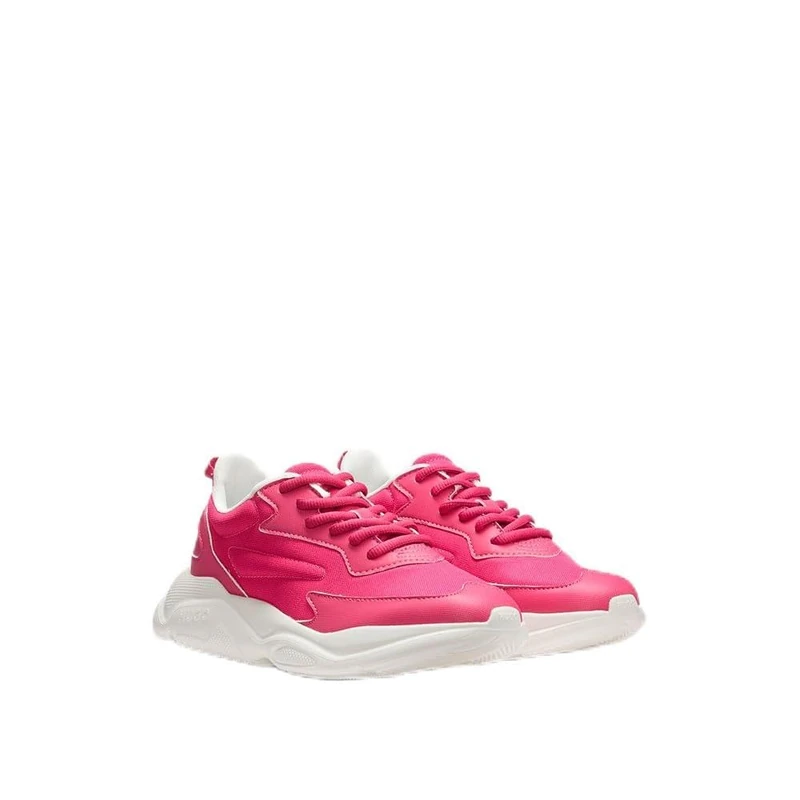 HUGO Women's Leon_Runn_cvpuW_N Sneaker, Bright Pink, 9 UK