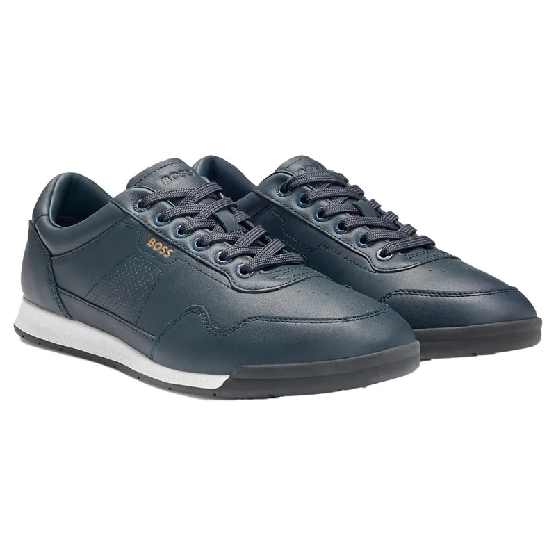 BOSS Titanium SL_ltpf, Men Low_Profile, Dark Blue,