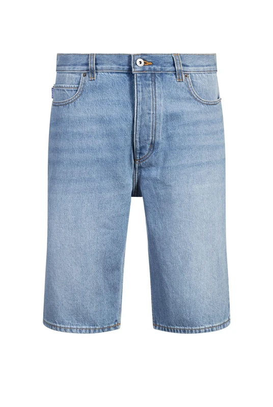 HUGO Men's Skate Shorts 10267302 01 Jeans_Shorts, Bright Blue430, - Image 1