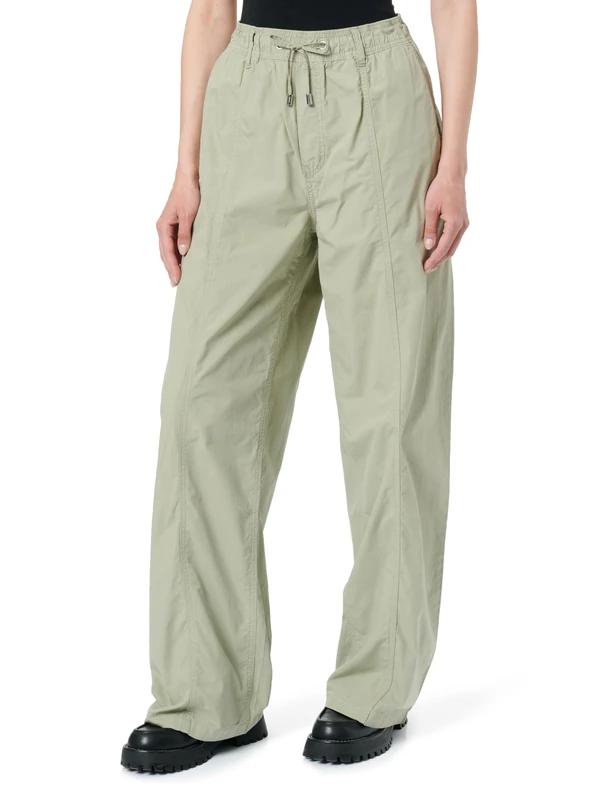 HUGO Women's Hinduli-1-D_B 10259457 01 Trousers_Flat, Light/Pastel Green337,