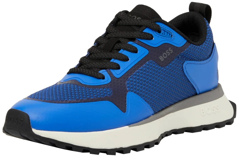 BOSS Jonah_Runn_Meth, Men Running, Open Blue,