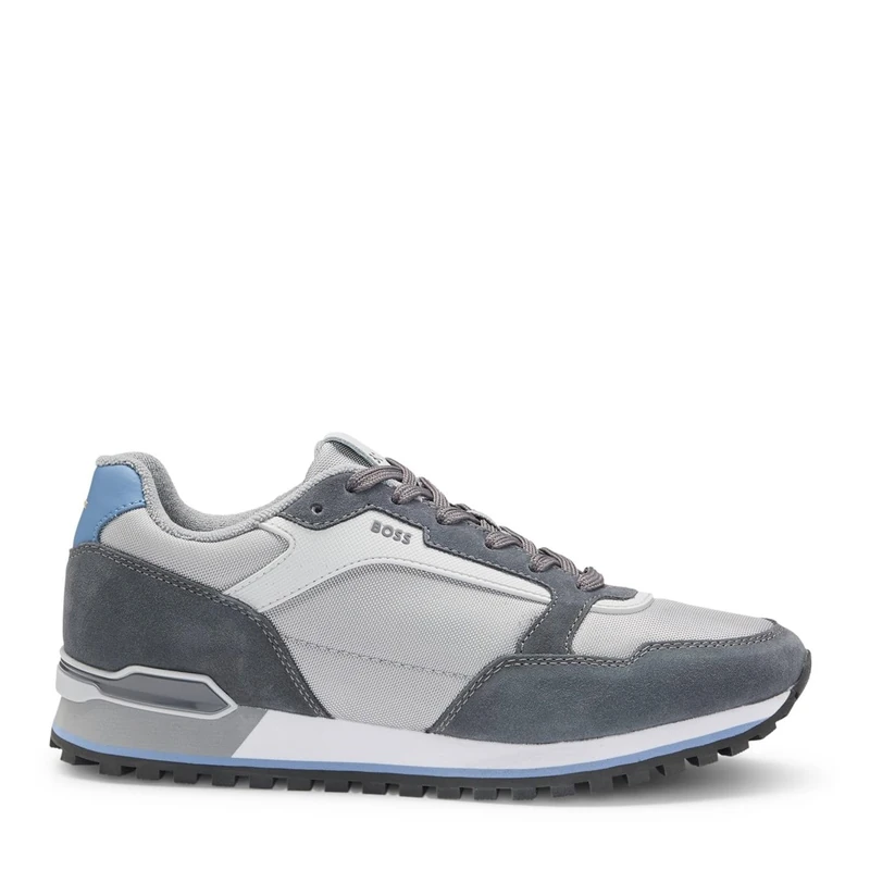 BOSS Mens Parkour Trainers Medium Grey 7 UK