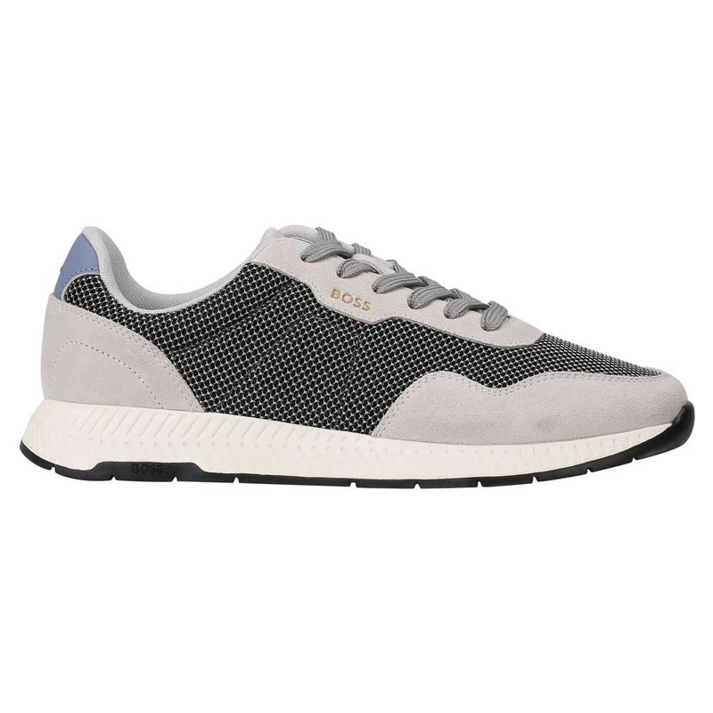 BOSS Men's Titanium_Runn_mebisd Running, Open Grey, 10 UK