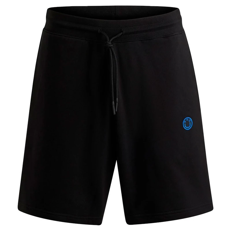 HUGO Men's Nylsho 10249110 01 Jersey_Trousers, Black002, S