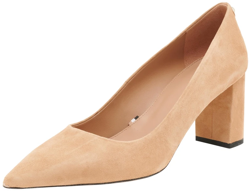 BOSS Janet_ChPump70_SD1, Women Pump, Medium Beige,