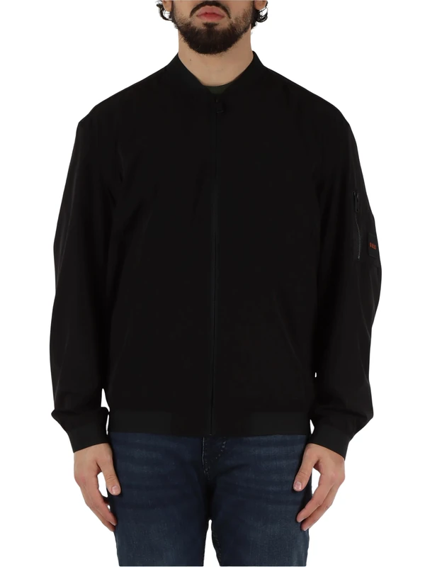 BOSS Men's Oneth 10257695 01 Outerwear_Jacket, Black001, 58