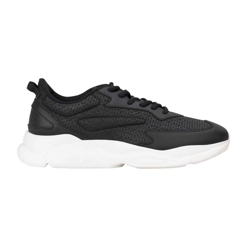 HUGO Men's Leon_Runn_Mono Running, Black, 6 UK - Image 1