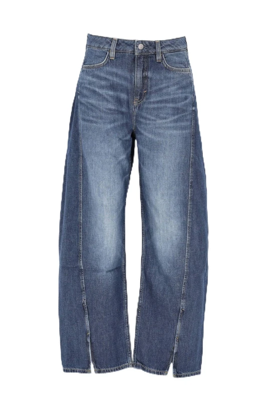 BOSS Women's C_Baloon Split 10271281 01 Jeans_Trousers, Light/Pastel Blue452,