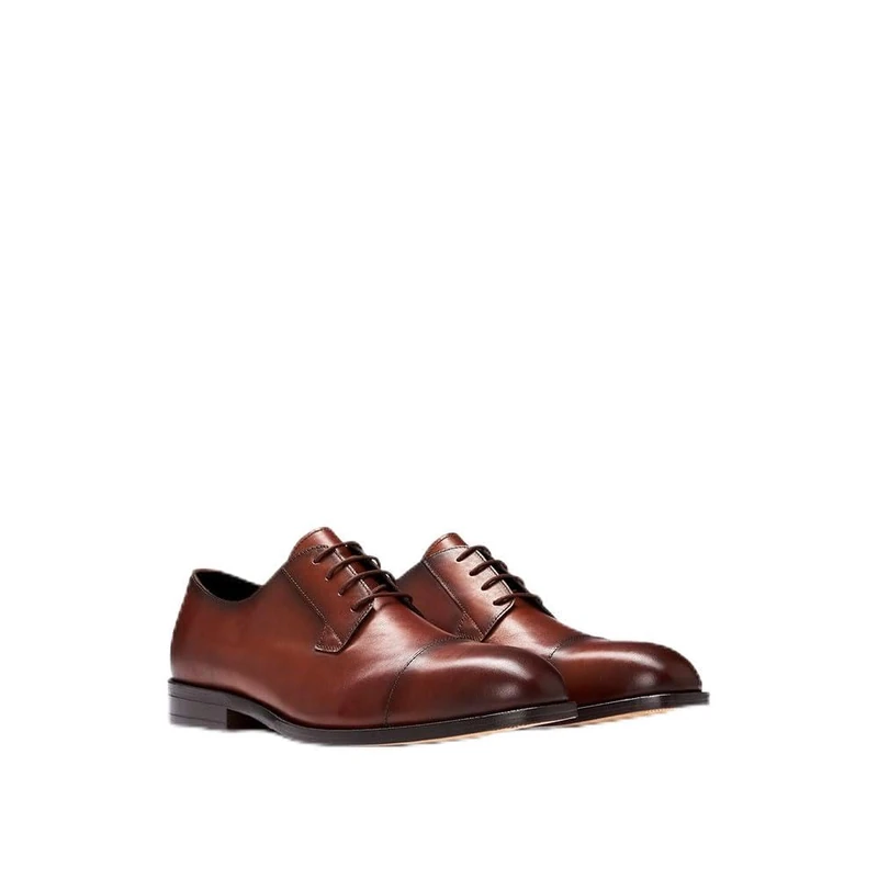 BOSS Men's Limber Derby Shoes - Medium Brown - 5.5 UK