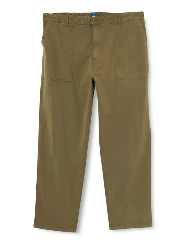 HUGO Men's Giore252D 10271739 01 Trousers_Flat, Black001,