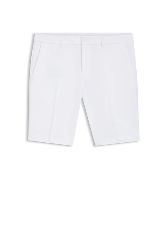 BOSS Men's S_Commuter_10.5 inch 10268853 Shorts_Flat, White100,