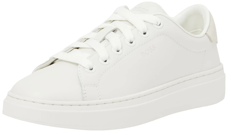 BOSS Kieran_Tenn_grW, Women Sneaker, White,