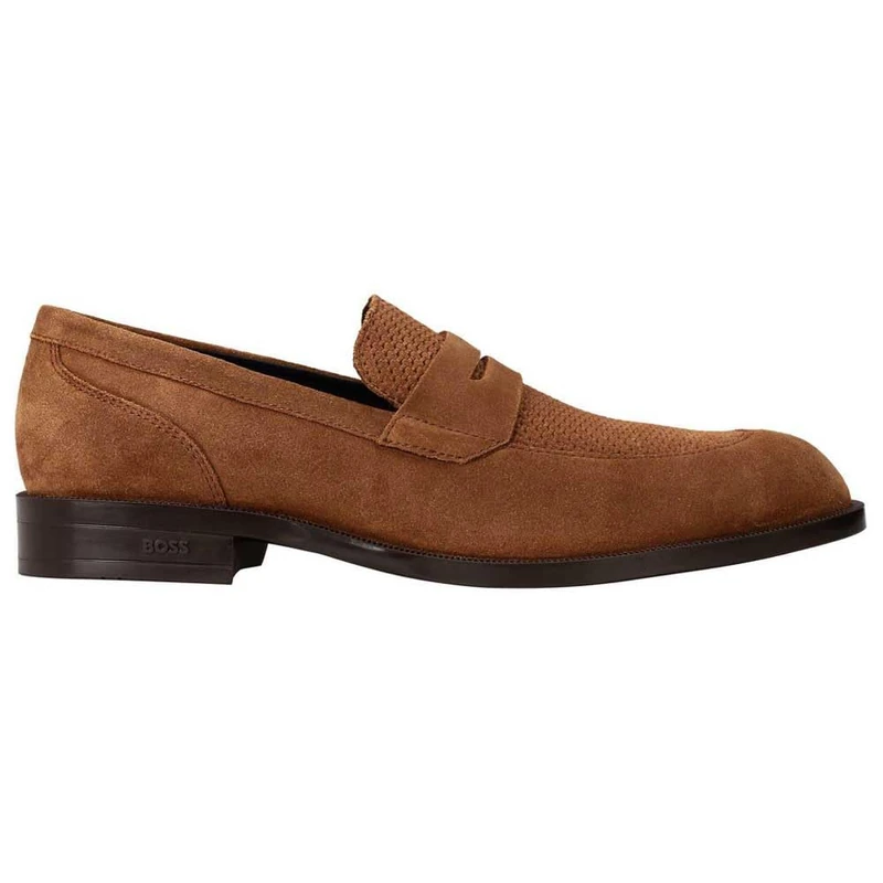 BOSS Tayil_Loaf_tcsdwv, Men Loafer, Medium Brown,