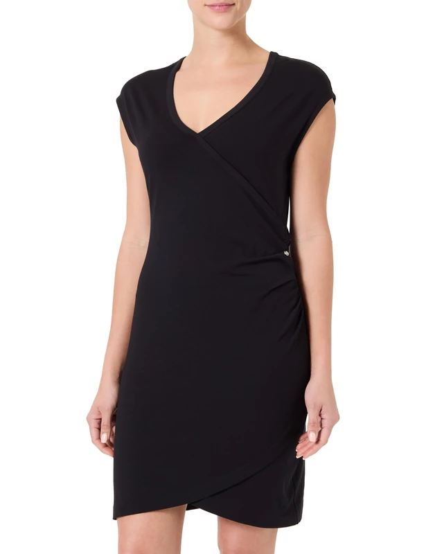 BOSS Women's C_Efluma 10248976 01 Jersey, Black001, L