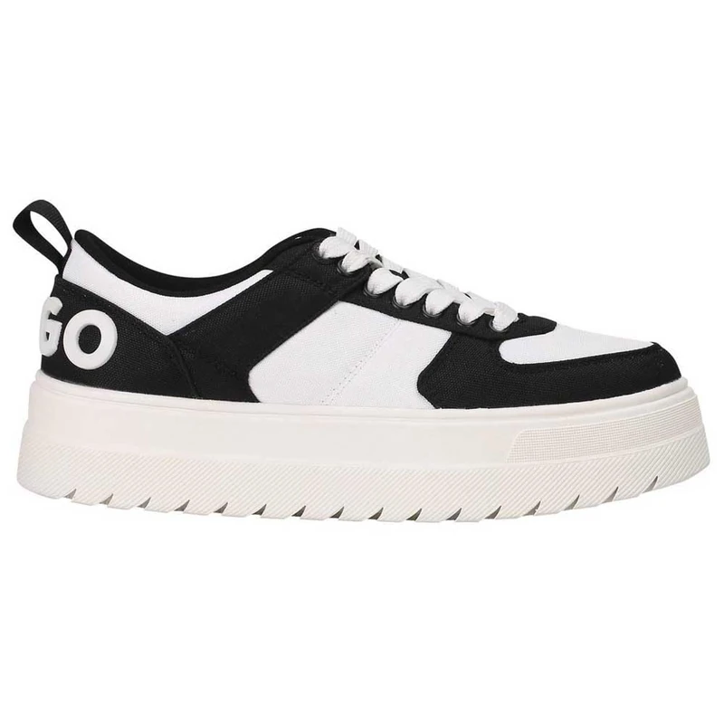 HUGO Lyssa_Tenn_txbc, Women Sneaker, Open White,