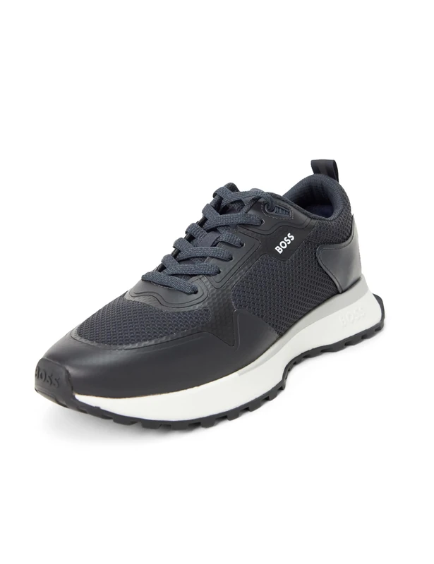BOSS Men's Jonah_Runn_Meth Running, Dark Blue, 8 UK