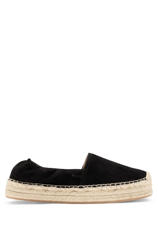 BOSS Madeira_Slon_SD, Women Slip_On_Flats, Black, - Image 1